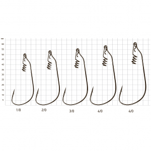 Крючки офсетные Saikyo BS-2435 Offset Hook