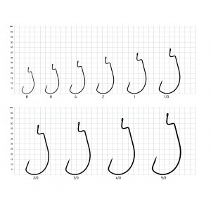 Крючки офсетные Saikyo BS-3315 Offset Hook