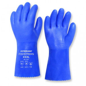 Перчатки FISHERMAN, синие (XXL)