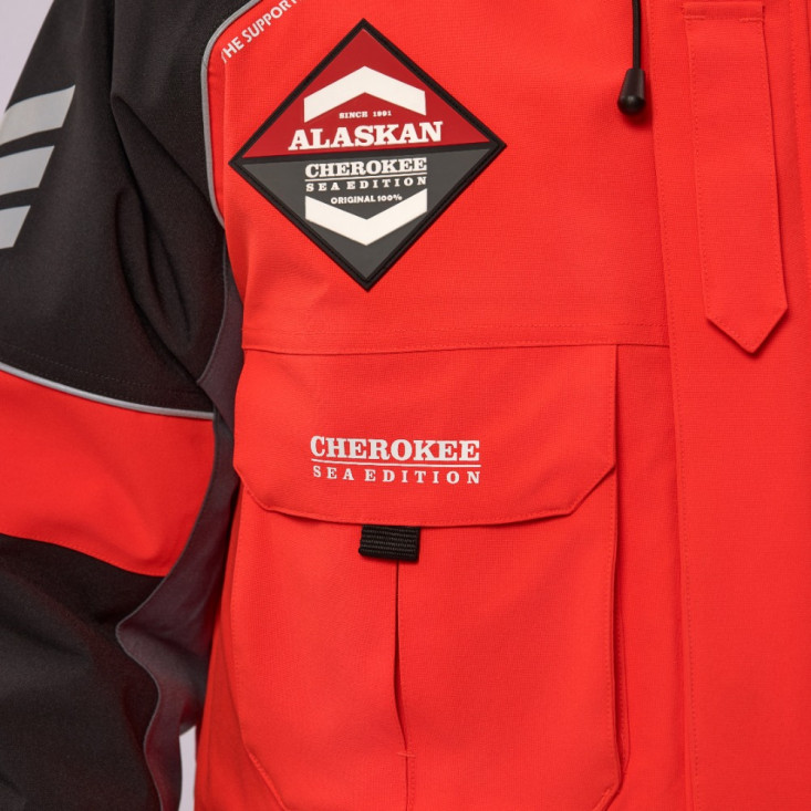 Костюм зимний Alaskan Cherokee Sea Edition поддерживающий   M красный/серый/черный