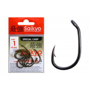 Крючки Saikyo KH-10098 Clever Carp OL №1 (10 шт.)
