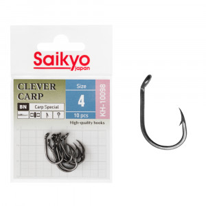 Крючки Saikyo KH-10098 Clever Carp BN №4 (10 шт.)